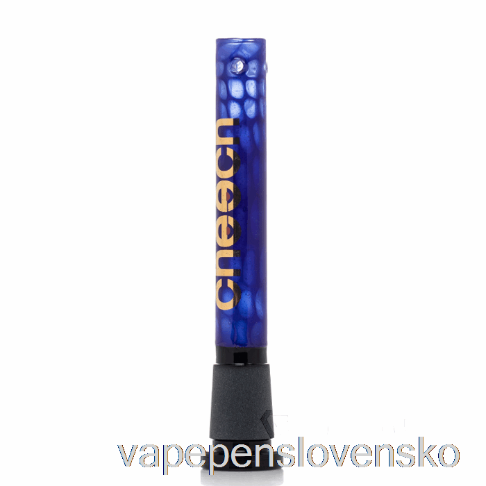 Cheech Glass 4inch Voštinový Spodok Modrý Vape Bez Nikotinu